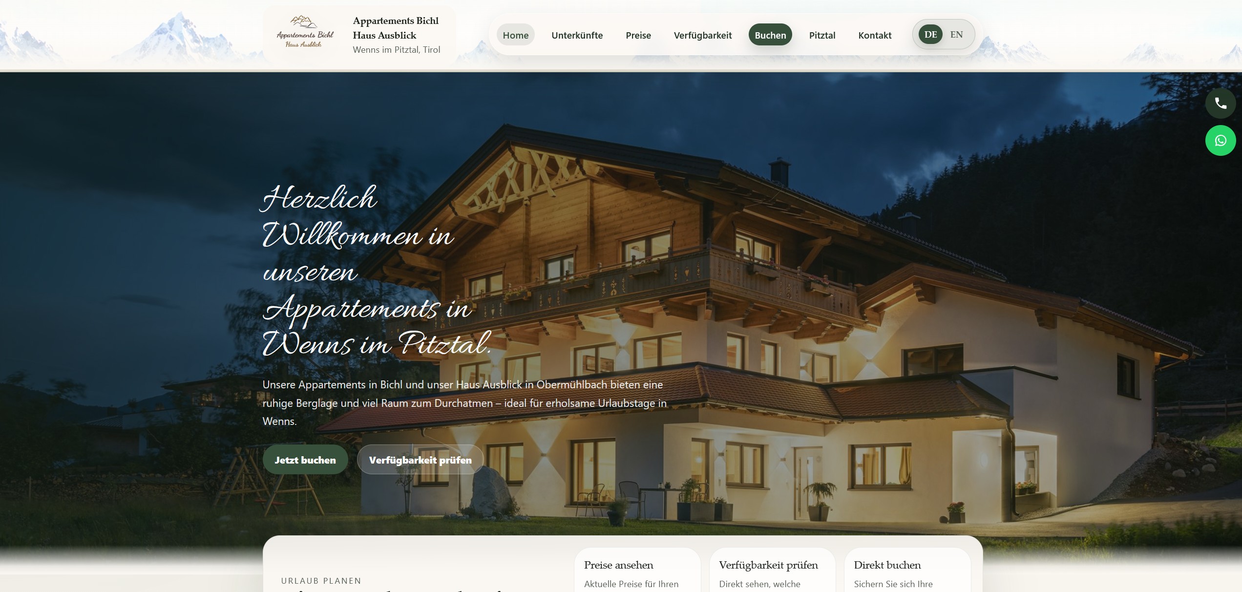 Appartements Bichl